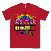 Red gay pride loading Classic Tee - Zillion Design Studio