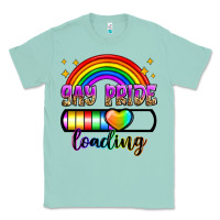 Seafoam gay pride loading Classic Tee - Zillion Design Studio