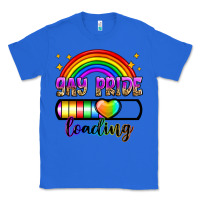 True Royal gay pride loading Classic Tee - Zillion Design Studio