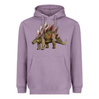Lavender dinosaur stegosaurus Heavyweight Hoodie - Artiststas