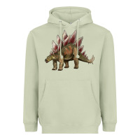 Matcha dinosaur stegosaurus Heavyweight Hoodie - Artiststas