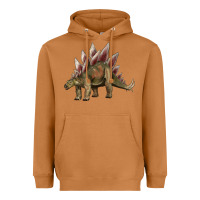 Meerkat dinosaur stegosaurus Heavyweight Hoodie - Artiststas