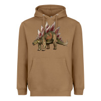 Toasted Coconut dinosaur stegosaurus Heavyweight Hoodie - Artiststas