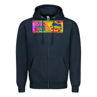 Navy love is all you need  mug 15 oz Zipper Hoodie - HRA Design Shop