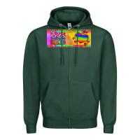 Sports Green love is all you need  mug 15 oz Zipper Hoodie - HRA Design Shop