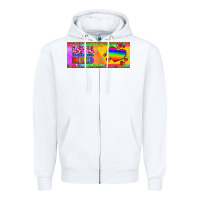 White love is all you need  mug 15 oz Zipper Hoodie - HRA Design Shop