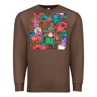 Chestnut floral easter gnomes seamless pattern Premium Sweatshirt - Artiststas
