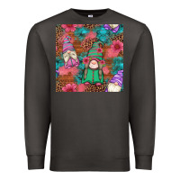 Smoke floral easter gnomes seamless pattern Premium Sweatshirt - Artiststas