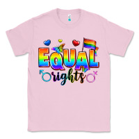 Bubblegum Pink equal rights Classic Tee - Zillion Design Studio