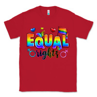 Red equal rights Classic Tee - Zillion Design Studio