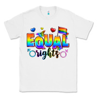White equal rights Classic Tee - Zillion Design Studio