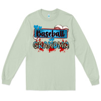 Baseball Grandma With Leopard Long Sleeve Tee | Teevron