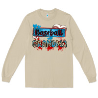 Mushroom baseball grandma with leopard Long Sleeve Tee - Zillion Design Studio