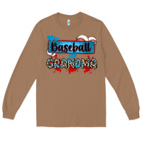 Toasted Coconut baseball grandma with leopard Long Sleeve Tee - Zillion Design Studio