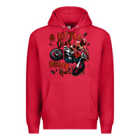 Cardinal a little dirt never hurt dirt bike Premium Hoodie - MaliasSmallBusiness