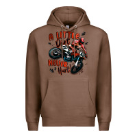 Chestnut a little dirt never hurt dirt bike Premium Hoodie - MaliasSmallBusiness