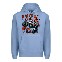 Colony Blue a little dirt never hurt dirt bike Premium Hoodie - MaliasSmallBusiness