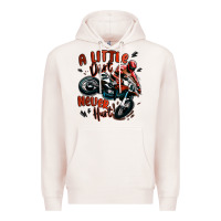 Pale Pink a little dirt never hurt dirt bike Premium Hoodie - MaliasSmallBusiness