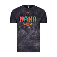 Cloud Black blessed to be called nana Vintage Tee - MaliasSmallBusiness
