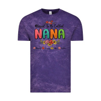 Cloud Purple blessed to be called nana Vintage Tee - MaliasSmallBusiness
