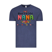 Vintage Denim blessed to be called nana Vintage Tee - MaliasSmallBusiness