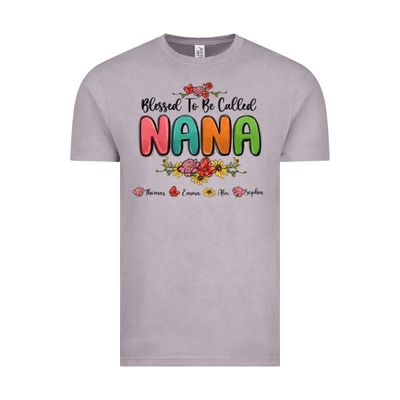 Blessed To Be Called Nana Vintage Tee by MaliasSmallBusiness | Teevron