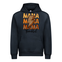 Navy Thankful Mama Urban Hoodie - MaliasSmallBusiness