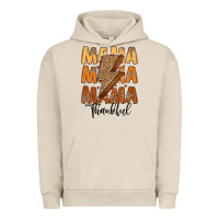 Pigment French Oak Thankful Mama Urban Hoodie - MaliasSmallBusiness