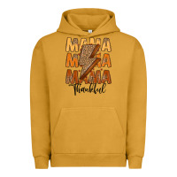 Pigment Peanut Butter Thankful Mama Urban Hoodie - MaliasSmallBusiness