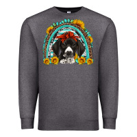Charcoal Heather german shorthaired pointer western rainbow Premium Sweatshirt - Artiststas