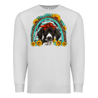 Dove Grey german shorthaired pointer western rainbow Premium Sweatshirt - Artiststas