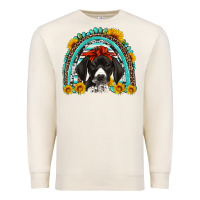 Sandshell german shorthaired pointer western rainbow Premium Sweatshirt - Artiststas