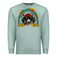 Seafoam german shorthaired pointer western rainbow Premium Sweatshirt - Artiststas