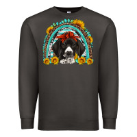 Smoke german shorthaired pointer western rainbow Premium Sweatshirt - Artiststas
