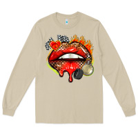 Mushroom race lips Long Sleeve Tee - AdoDesignShop