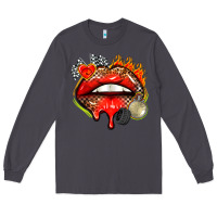 Smoke race lips Long Sleeve Tee - AdoDesignShop