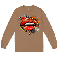 Toasted Coconut race lips Long Sleeve Tee - AdoDesignShop