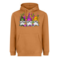 Meerkat mardi gras gnomes Heavyweight Hoodie - Jasminsmagicworld