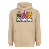 Mushroom mardi gras gnomes Heavyweight Hoodie - Jasminsmagicworld