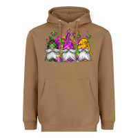 Toasted Coconut mardi gras gnomes Heavyweight Hoodie - Jasminsmagicworld