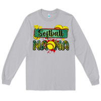 Moon Dust softball nana with leopard Long Sleeve Tee - Zillion Design Studio