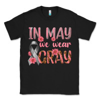 Black In May We Wear Gray Classic Tee - texasbilliewilder