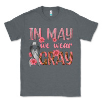 Charcoal Heather In May We Wear Gray Classic Tee - texasbilliewilder