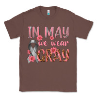 Chestnut In May We Wear Gray Classic Tee - texasbilliewilder