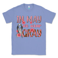 Colony Blue In May We Wear Gray Classic Tee - texasbilliewilder