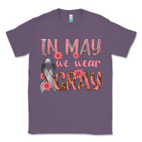 Lavender In May We Wear Gray Classic Tee - texasbilliewilder