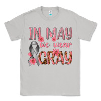 Moon Dust In May We Wear Gray Classic Tee - texasbilliewilder