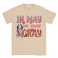 Mushroom In May We Wear Gray Classic Tee - texasbilliewilder