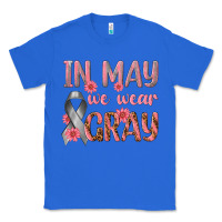 True Royal In May We Wear Gray Classic Tee - texasbilliewilder