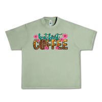 Oil Green but first coffee Urban Heavy Tee - texasbilliewilder
